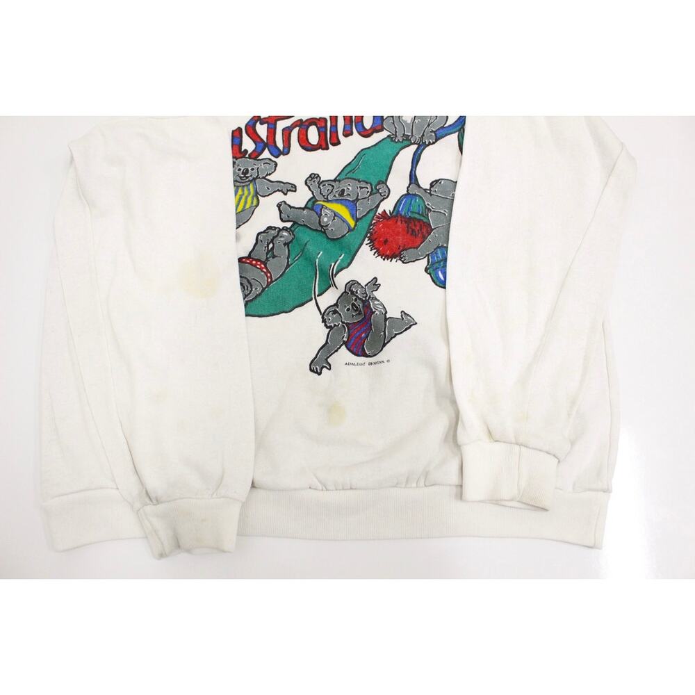 Vintage Australia Koalas Sweatshirt Medium - Picture 3 of 8